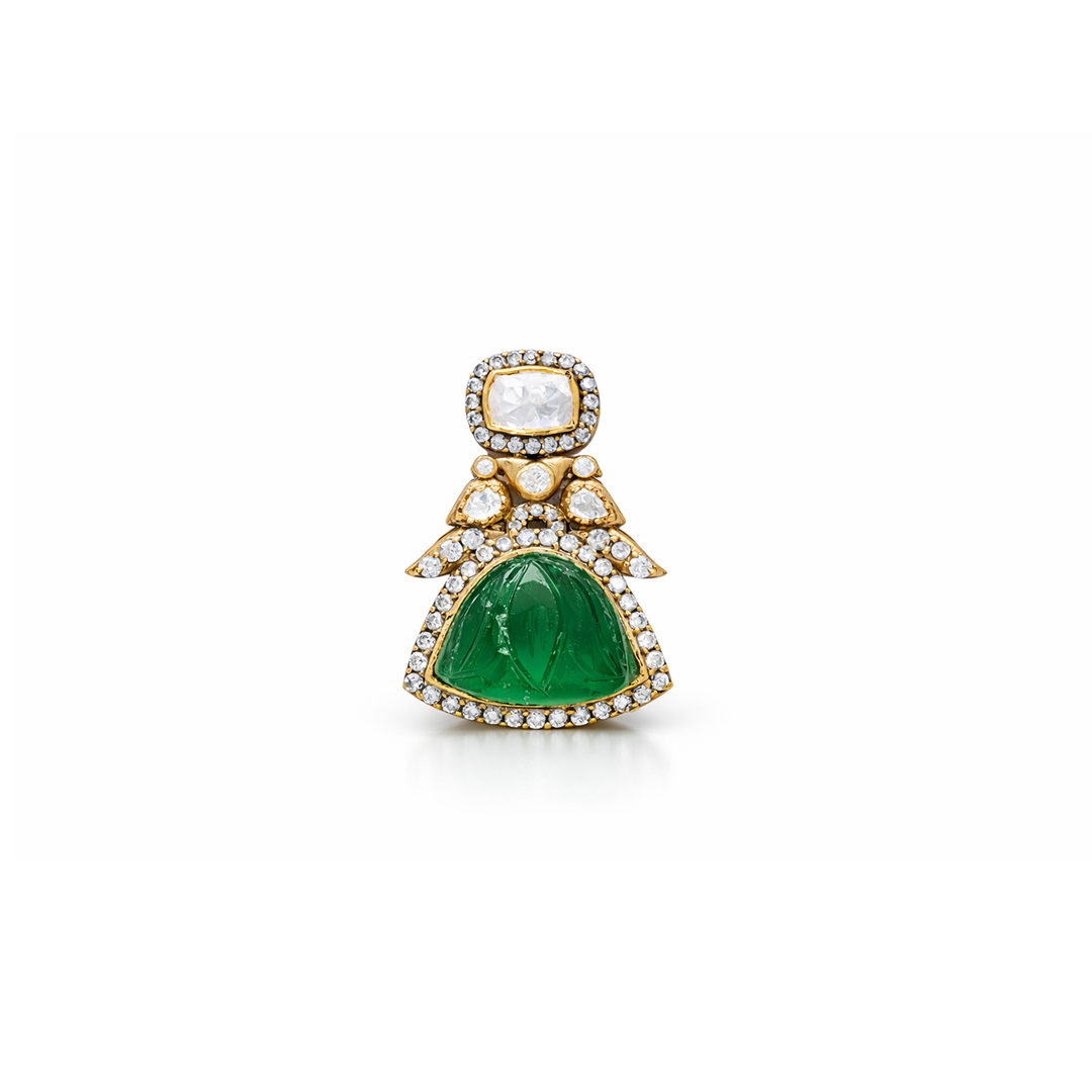 Noor Panna Pendant Necklace