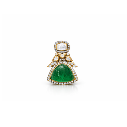Noor Panna Pendant Necklace
