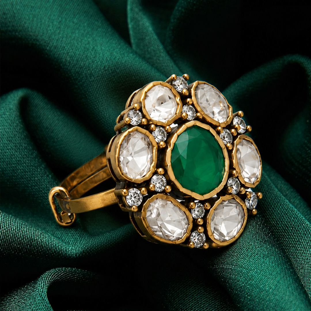 Panna Pushpa Ring