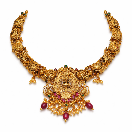 Rajrani Antique Kundan Haar